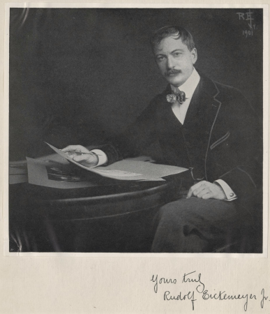 Rudolf Eickemeyer, Jr. - Yours Truly, 1901