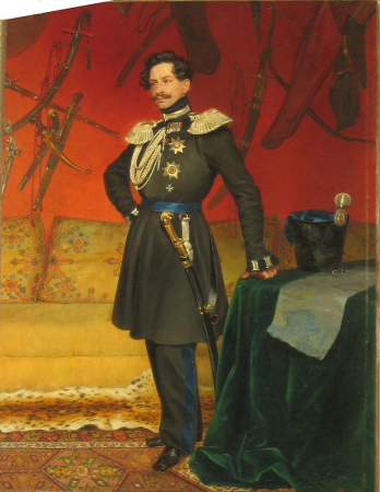 Portrait of General Count V.А.Perovsky, Vasilij Raev, circa 1839