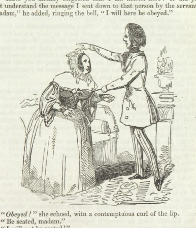 Image from page 267 of "The Sisters; or, the Fatal marriages ... Illustrated with fifty-eight engravings by Kenny Meadows and Alfred Crowquill, a portrait of the author and twenty-two etchings on steel, by Onwhyn. 2nd ed. (11230992345)