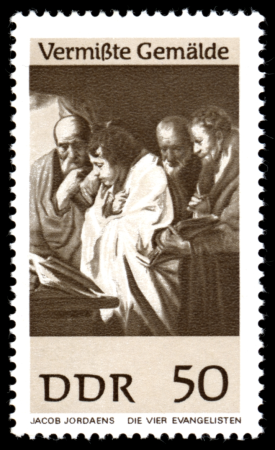 Stamps of Germany (DDR) 1967, MiNr 1291, Jacob Jordaens