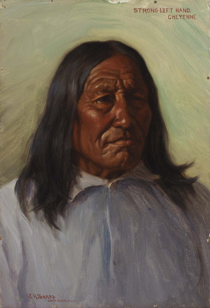 Strong Left Hand, Joseph Henry Sharp, 1900