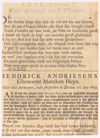 Wouters, Frans (1612-1659); painter and draftsman, Pieter de Jode II, 1649