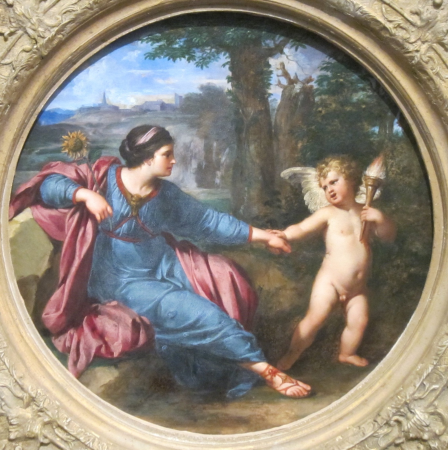 Clytie and Cupid, Annibale Carracci, between 1630 and 1649