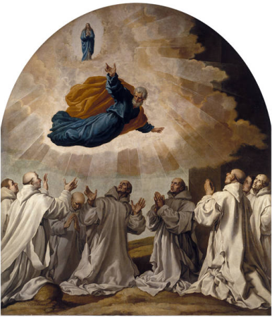 The Virgin Mary and Saint Peter Appear to the First Carthusians, Vincenzo Carducci