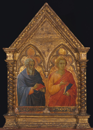 Saints Matthias and Thomas, Bartolomeo Bulgarini, circa 1350