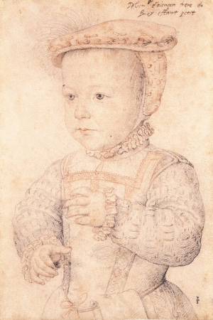 Clouet Alecon as a child