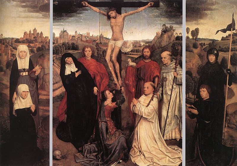 Triptych of Jan Crabbe, Hans Memling, between 1467 and 1470
