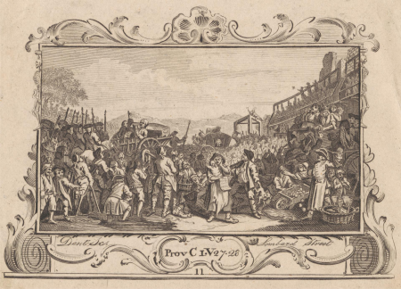 Industry and Idleness, Plate XI, The Idle 'Prentice Executed at Tyburn, William Hogarth, 1768