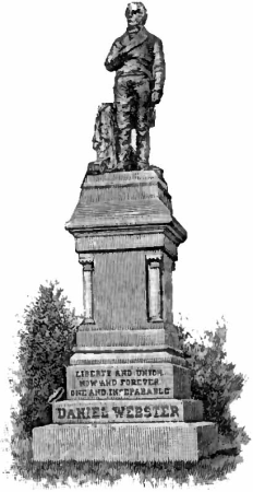 Appletons' Webster Ebenezer - Daniel statue, Thomas Ball, published 1889