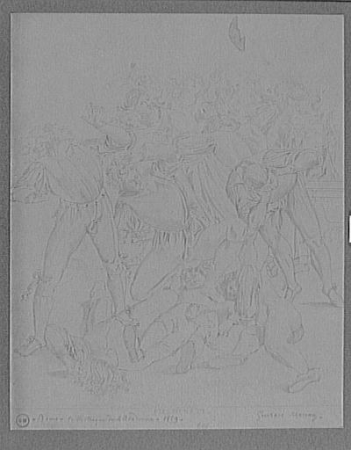 Copy after Signorelli: The precursor signs of the end of the World, detail (Orvieto Cathedral)