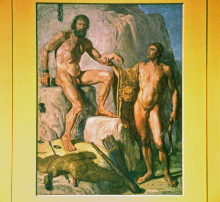 Prometheus Unbound, Constantin Hansen, circa 1850