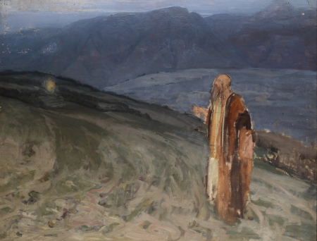 Study for Moses and the Burning Bush, Henry Ossawa Tanner, 1902 / 1908