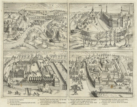 Capture of Breda, 1590, Bartholomeus Dolendo, between 1600 and 1601
