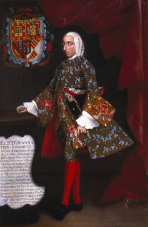 Don Juan Xavier Joachim Gutierrez Altamirano Velasco, Miguel Cabrera, between 1750 and 1754