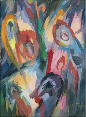 (COMPOSITION), Arnold Topp, Executed in 1916.