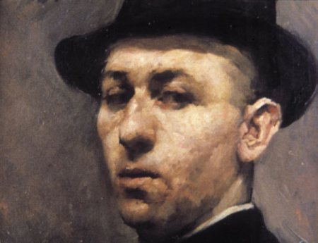 Joseph Kutter autoportrait chapeau, Joseph Kutter, before 1941