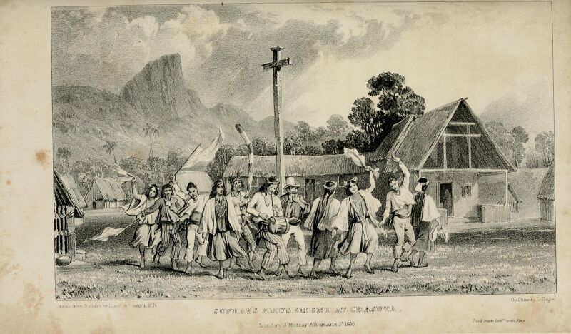 Narrative of a journey from Lima to Para, across the Andes and down the Amazon- undertaken with a view of ascertaining the practicability of a navigable communication with the Atlantic, by the rivers (14591000568), Louis Haghe, 1836