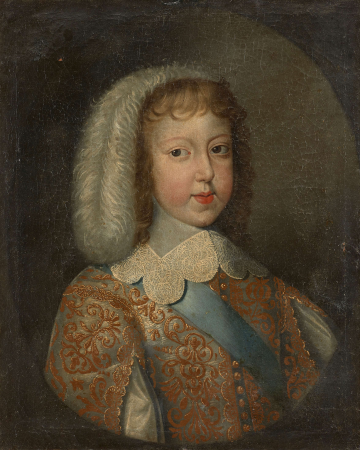 Workshop of Beaubrun - Louis XIV as a child, Charles Beaubrun