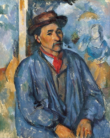Man in a Blue Smock, Paul Cézanne, c. 1896–97