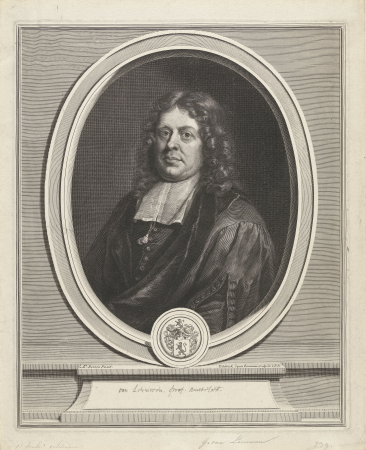 Portret van Gerbrand van Leeuwen, RP-P-BI-7535, Gérard Edelinck, between 1666 and 1707