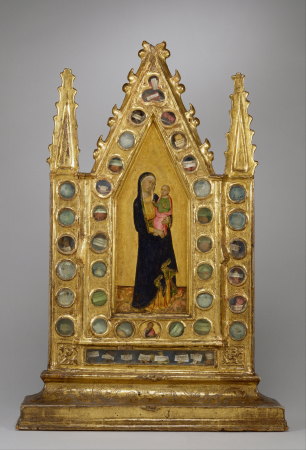 Naddo Ceccarelli - Reliquary Tabernacle with the Virgin and Child - Google Art Project, Naddo Ceccarelli, circa 1350