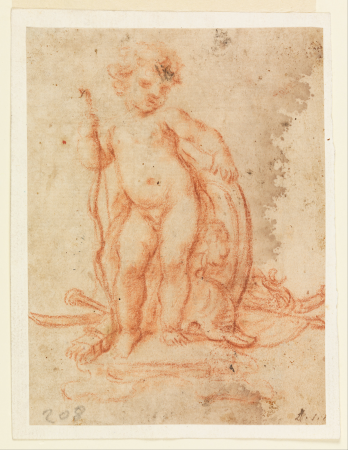 Design for Cupid and Trophy of Arms, Paolo de Matteis, from 1710 until 1728