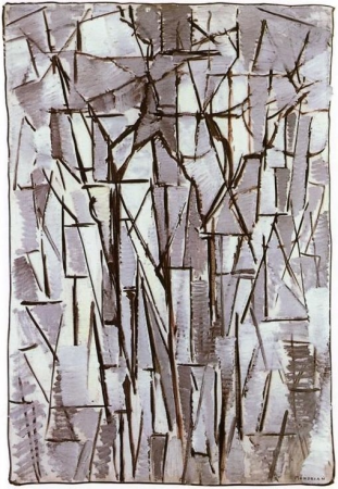 Composition Trees II, Piet Mondrian, between 1912 and 1913