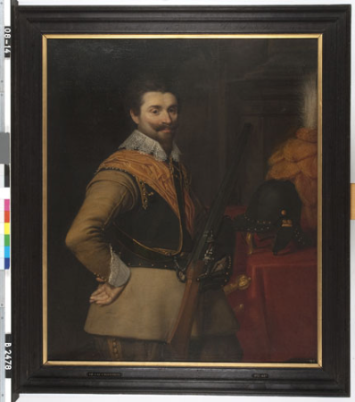 Portrait of an Unknown Officer, Jan van Ravesteyn, 1624