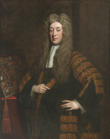 Simon Viscount Harcourt LC by Godfrey Kneller, Godfrey Kneller, after 1713