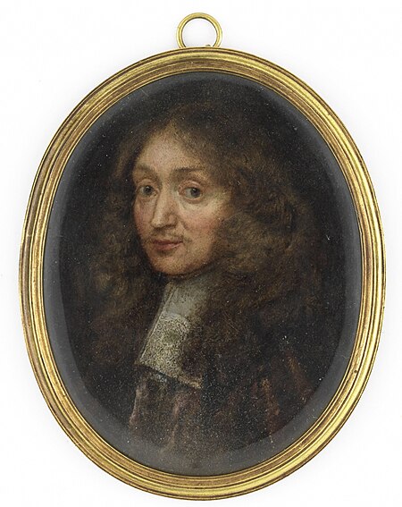 Portrait of a man, Caspar Netscher, between 1665 and 1670