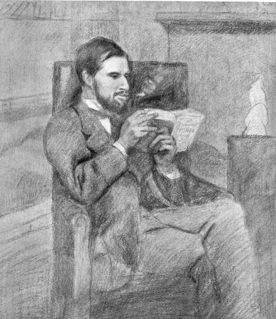 Evan Baxter, John Trivett Nettleship, 1911