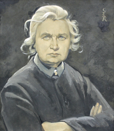 Self-Portrait with Folded Arms, Ottilie Roederstein, 1926