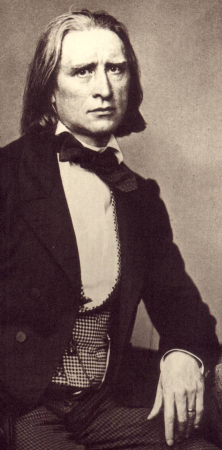 Liszt 1858, Franz Hanfstaengl