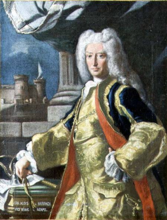 Portrait of count Alois Thomas Raimund Harrach (1669-1742), Viceroy of Naples, Francesco Solimena