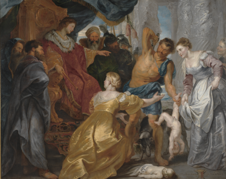 The Judgement of Solomon, Peter Paul Rubens, circa 1617
