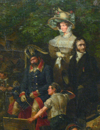 Parade on Opernplatz, Franz Krüger, between 1824 and 1830