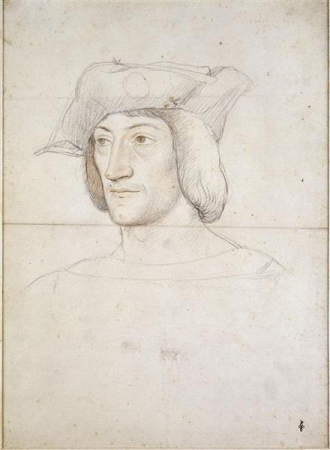 Clouet supposé connétable bourbon, Jean Clouet, circa 1520