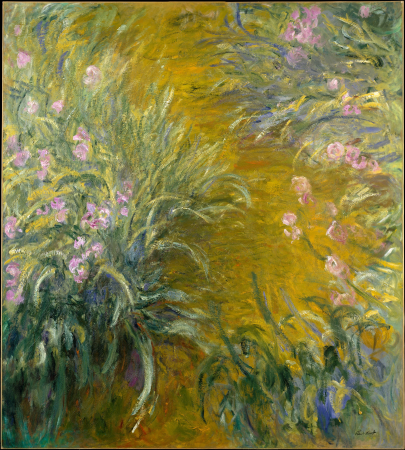 The Path through the Irises, Claude Monet, between 1914 and 1917