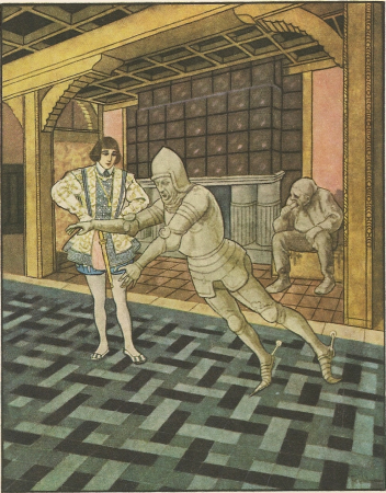 A. Scheiner - Zlatovláska, ilustrace - str. 087, Artuš Scheiner, 1925–1926