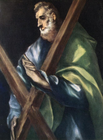 Saint Andrew, El Greco, between 1610 and 1614