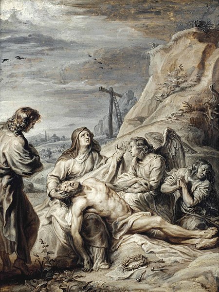 The Lamentation of hrist, Abraham van Diepenbeeck, between 1630 and 1675