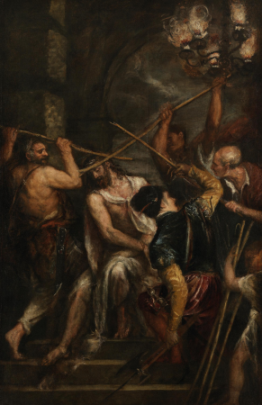 Titian (c. 1488 1490–1576), The Crowning with Thorns, c. 1570 (51678374846), Titian