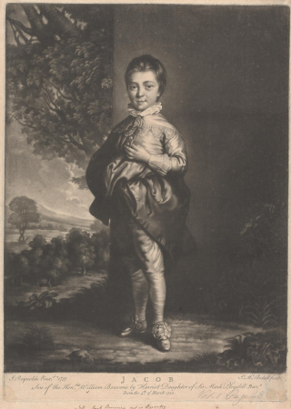 Jacob, Son of the Honorable William Bouverie, James MacArdell