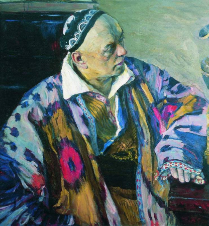 Portrait of Alexey Shchusev, Mikhail Nesterov, 1941