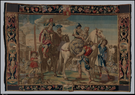 The Seizure of Cassandra by Ajax from a set of The Horses, Francis Cleyn, circa 1650–70