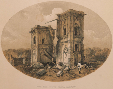 The Nobut Khana Gateway, Robert Kent Thomas, 1 October 1858