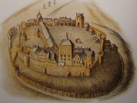 Valkhof 006 (view), Pieter Willem Marinus Trap, between 1883 and 1884