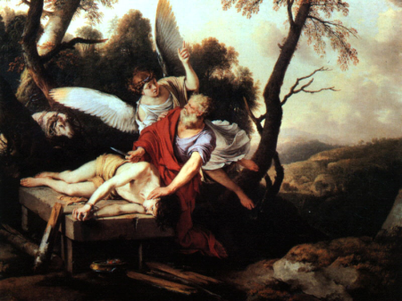 Abraham Sacrificing Isaac, Laurent de La Hyre, 1650