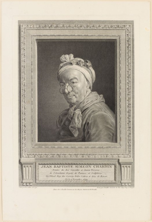 CHEVILLET Juste - J. B. Siméon Chardin, 6074 LR Recto, Juste Chevillet