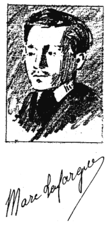 Marc Lafargue 1892, Marc Lafargue